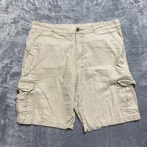 Paradise Collection Cargo Shorts Men’s Size 36 Khaki‎